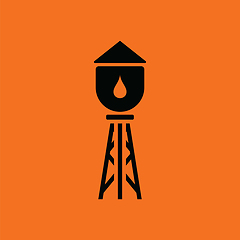 Image showing Water tower icon