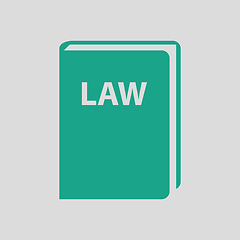 Image showing Law book icon