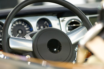 Image showing Interior of car