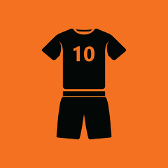 Image showing Soccer uniform icon