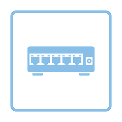 Image showing Ethernet switch icon