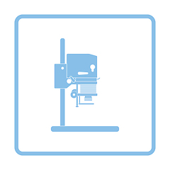 Image showing Icon of photo enlarger