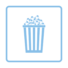 Image showing Cinema popcorn icon