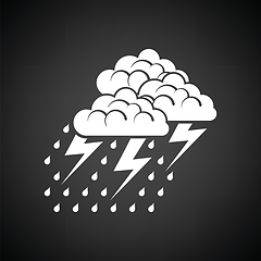 Image showing Thunderstorm icon