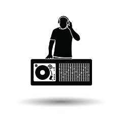 Image showing DJ icon