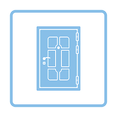 Image showing Apartments door icon