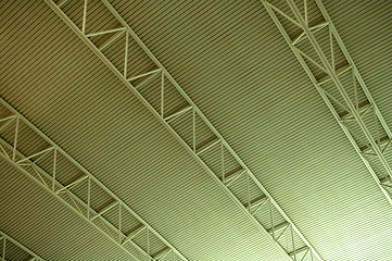 Image showing The ceiling of airport