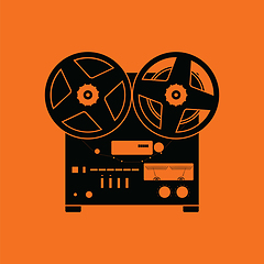 Image showing Reel tape recorder icon