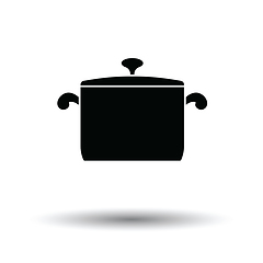 Image showing Kitchen pan icon