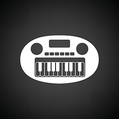 Image showing Synthesizer toy ico