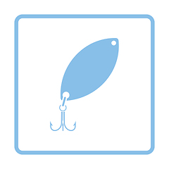 Image showing Icon of Fishing spoon