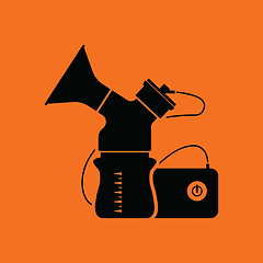 Image showing Electric breast pump icon