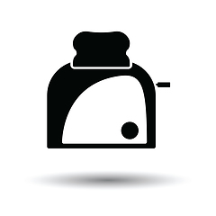 Image showing Kitchen toaster icon