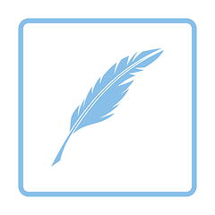 Image showing Writing feather icon