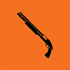 Image showing Pump-action shotgun icon