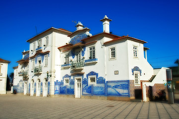 Image showing European antique house