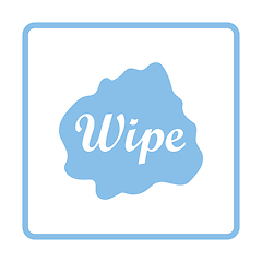 Image showing Wipe cloth icon