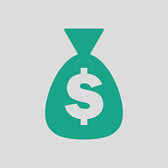 Image showing Money bag icon