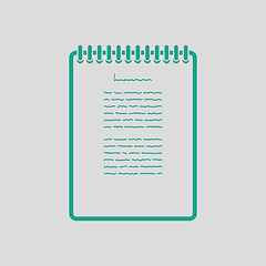 Image showing Binder notebook icon