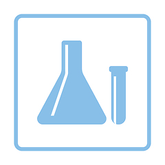 Image showing Chemical bulbs icon