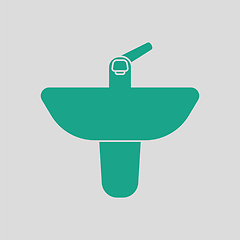 Image showing Wash basin icon