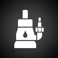 Image showing Submersible water pump icon