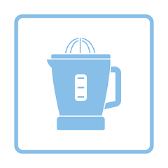 Image showing Citrus juicer machine icon