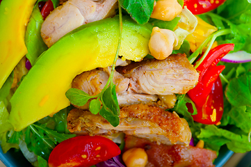 Image showing Chicken Avocado salad