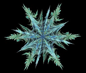 Image showing Star fractal 3D
