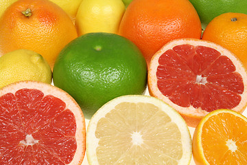 Image showing Fruit background