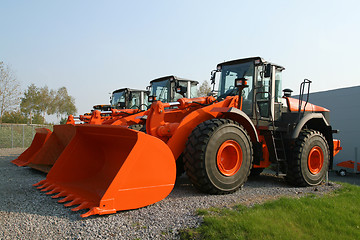 Image showing New dozers