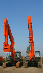 Image showing Excavators