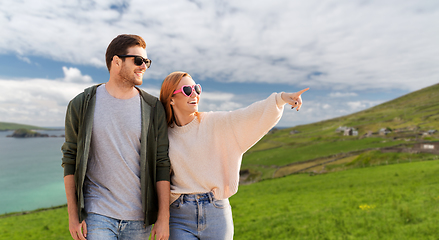 Image showing happy couple in ireland