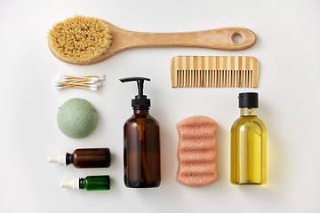 Image showing natural cosmetics and bodycare eco products