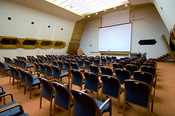 Image showing Rows of seats