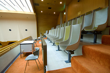 Image showing Rows of seats