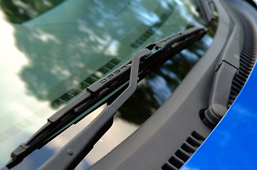 Image showing Car windshield wiper