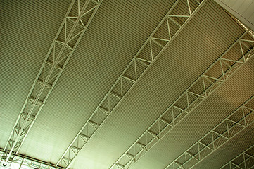 Image showing The ceiling of airport