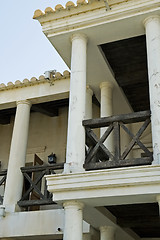 Image showing European antique house