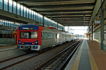 Image showing Train at station