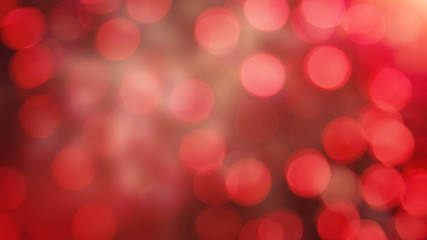 Image showing Multicolored defocused bokeh lights background - horizontal wallpaper, poster