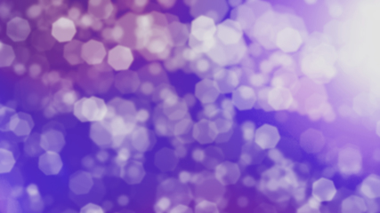 Image showing Multicolored defocused bokeh lights background - horizontal wallpaper, poster