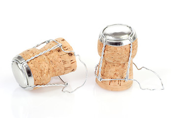 Image showing Champagne Corks