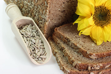 Image showing Multi-Grain-Bread with Sunflower Seeds