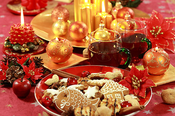 Image showing Hot drink for Christmas