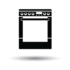 Image showing Kitchen main stove unit icon