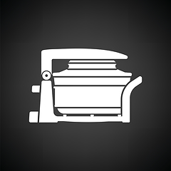 Image showing Electric convection oven icon