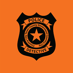 Image showing Police badge icon