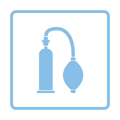 Image showing Vacuum penis machine icon
