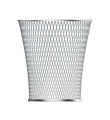 Image showing Metal wastepaper basket